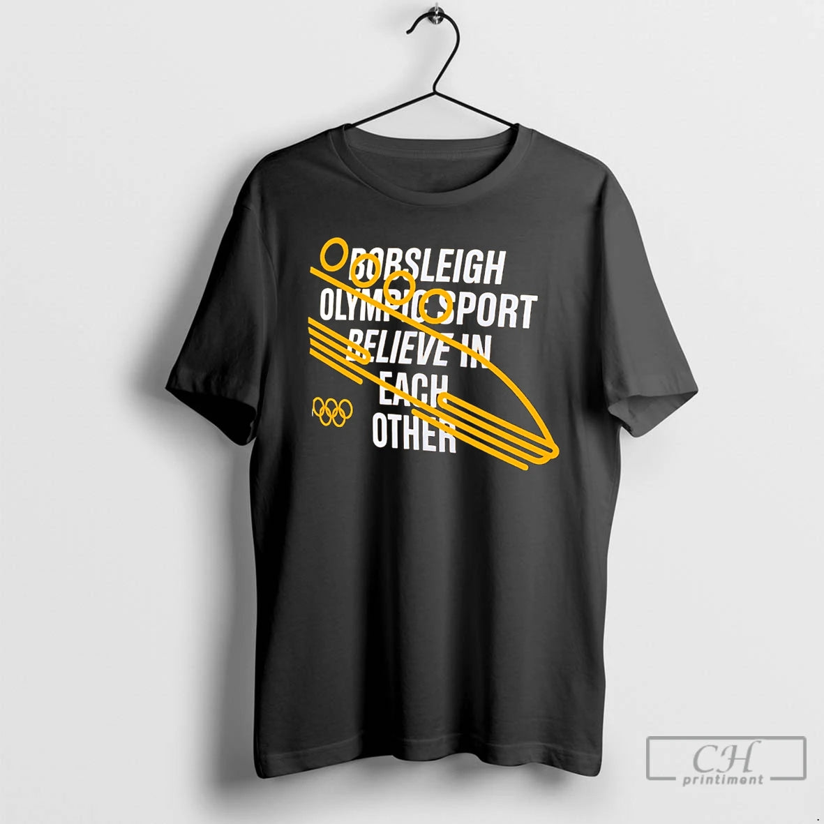 Premium Bobsleigh Olympic Sport Believe In Each Other T-Shirts, Hoodie, Sweatshirt | PrintMintTees.com