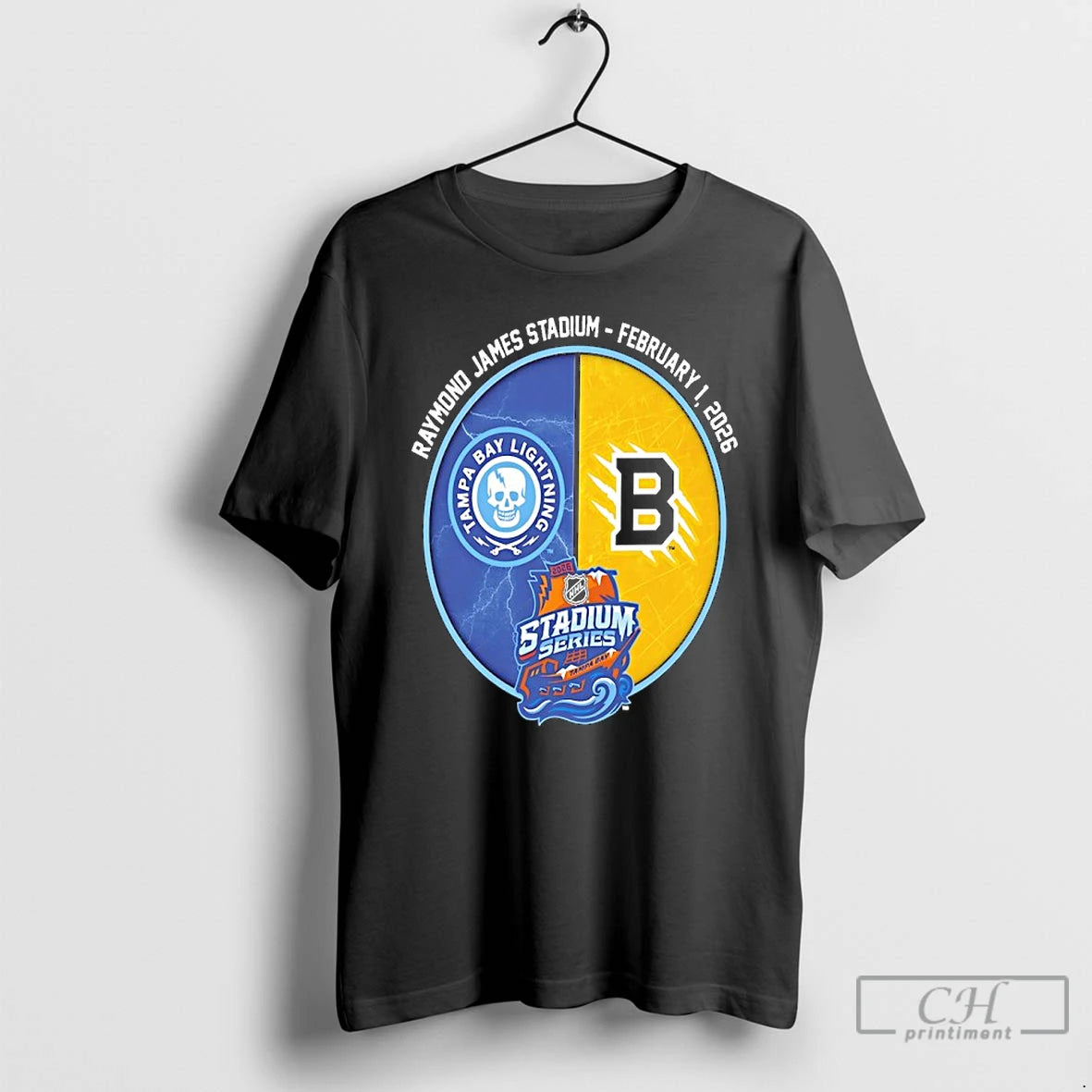 Premium Boston Bruins Vs Tampa Bay Lightning 2026 Stadium Series T-Shirts, Hoodie, Sweatshirt | PrintMintTees.com