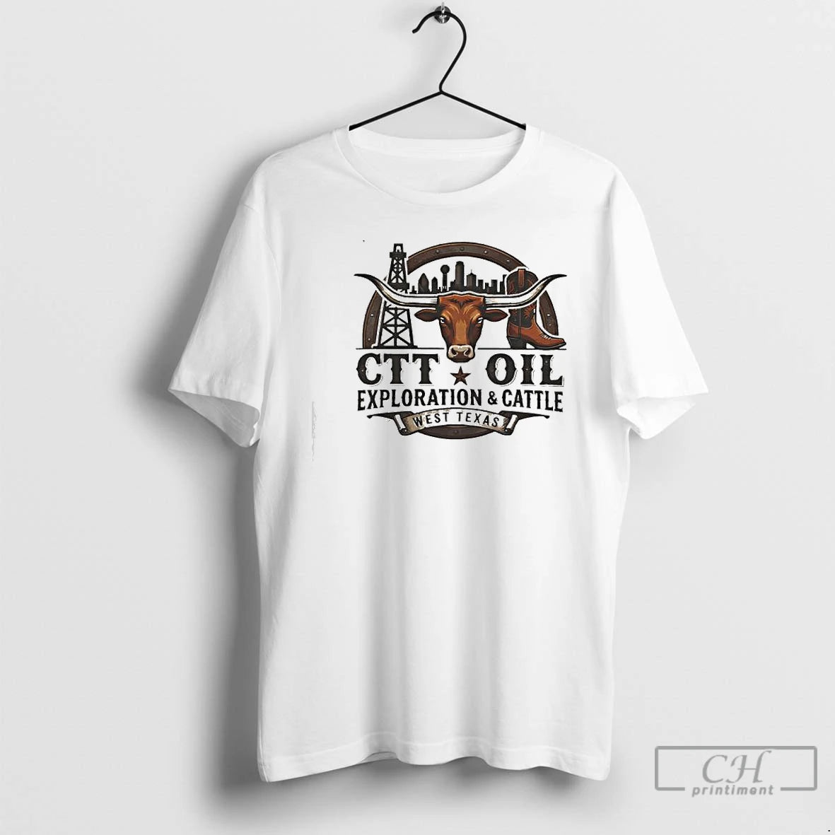 Premium Ctt Oil Exploration And Cattle T-Shirts, Hoodie, Sweatshirt | PrintMintTees.com