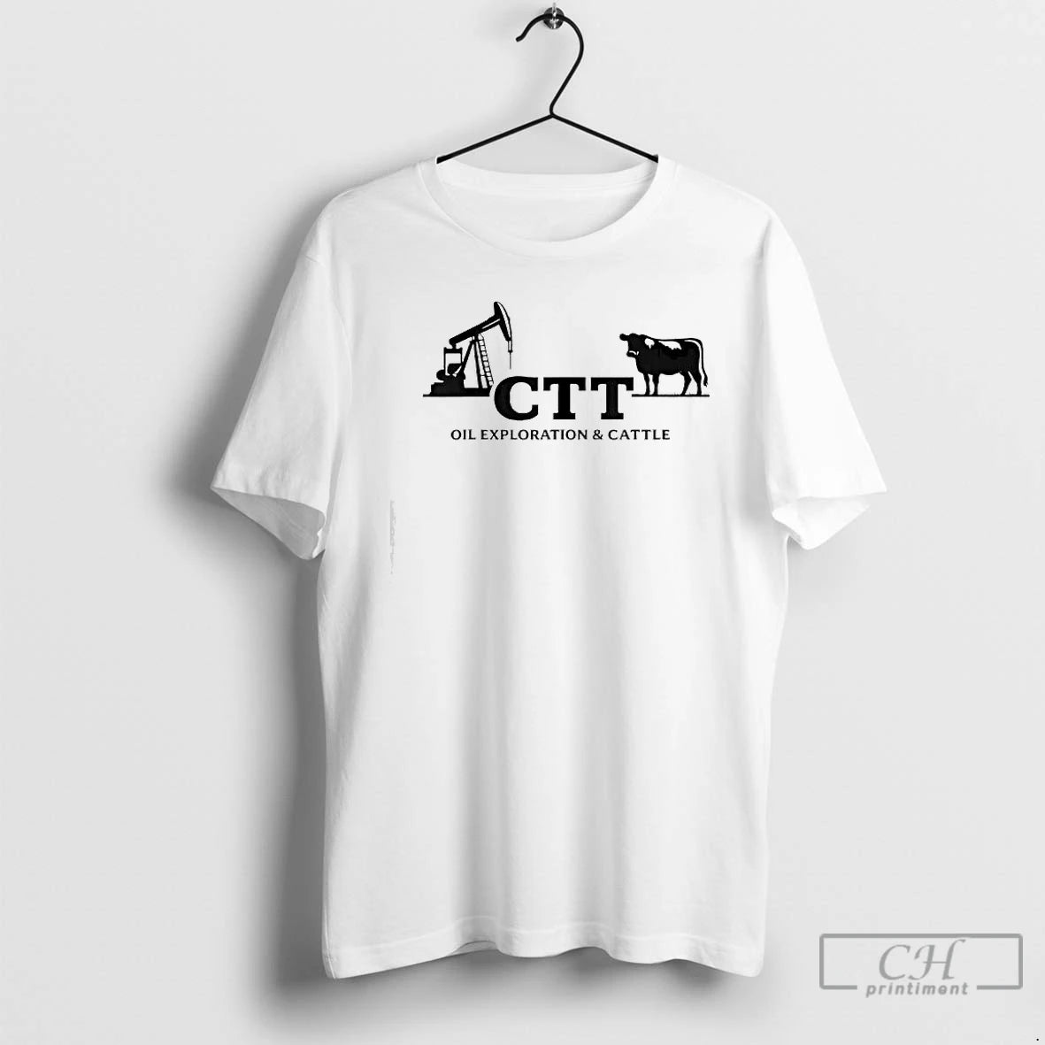Premium Ctt Oil Exploration And Cattle Cow T-Shirts, Hoodie, Sweatshirt | PrintMintTees.com