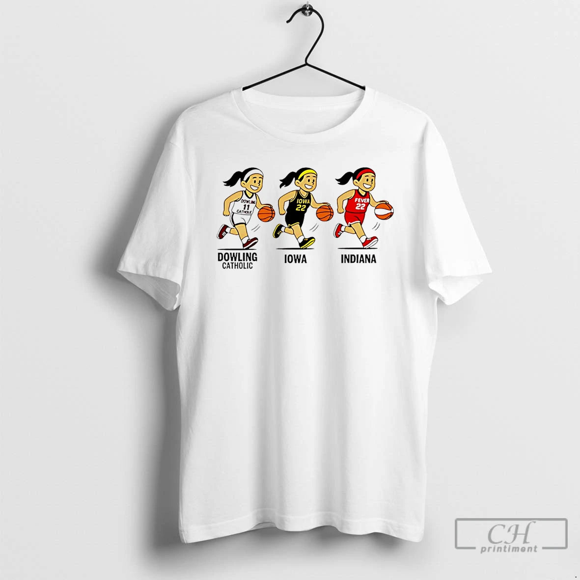 Premium Caitlin Clark Evolution T-Shirts, Hoodie, Sweatshirt | PrintMintTees.com