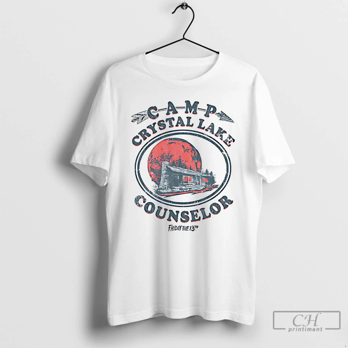 Premium Camp Crystal Lake Counselor Friday The 13th T-Shirts, Hoodie, Sweatshirt | PrintMintTees.com