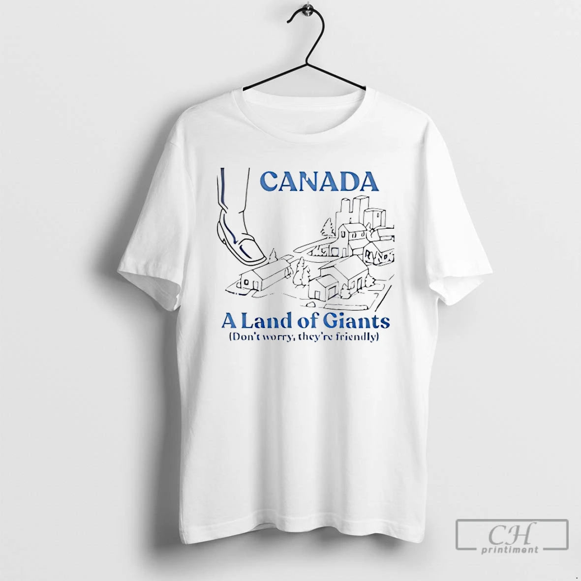 Premium Canada A Land Of Giants T-Shirts, Hoodie, Sweatshirt | PrintMintTees.com