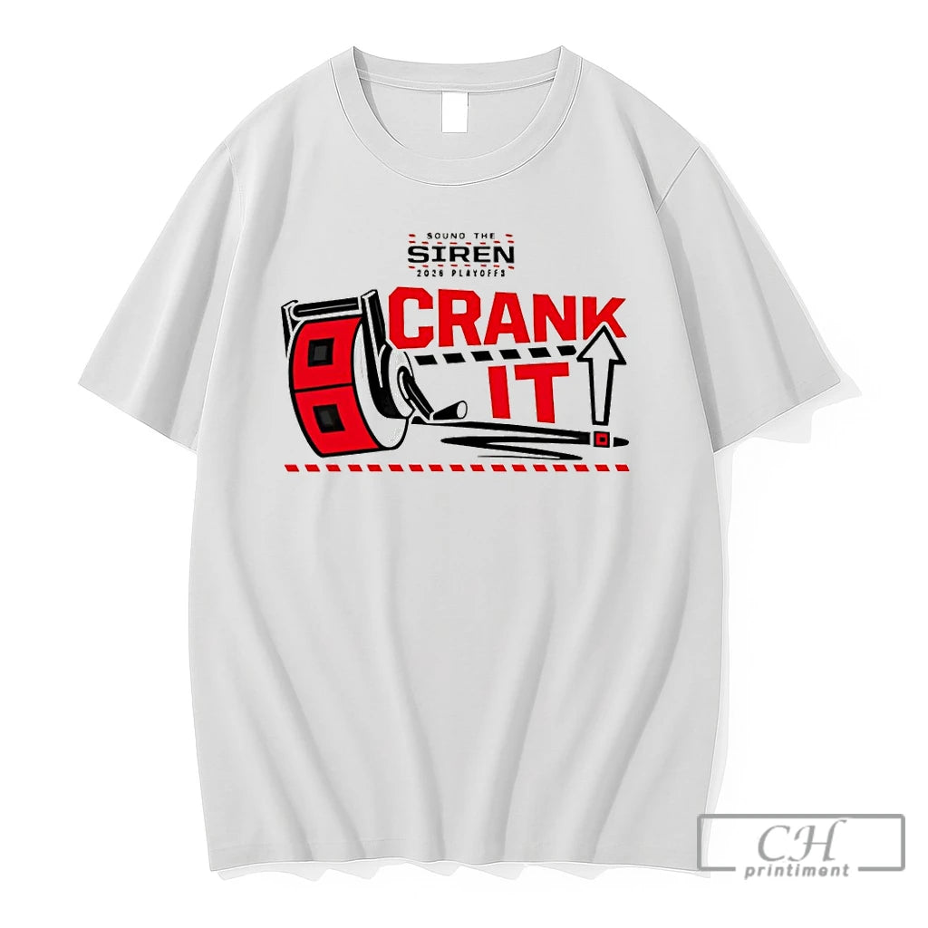 Premium Carolina Hurricanes Hockey Apparel Sound The Siren 2026 Playoffs Crank It T Shirts Sweater