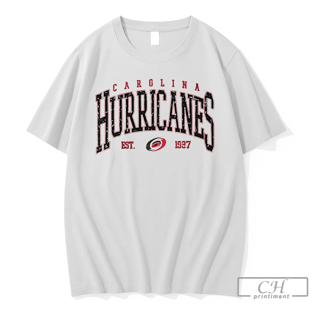 Premium Carolina Hurricanes Ice Hockey Fan Apparel Featuring The Text Est 1997 T Shirts Sweater