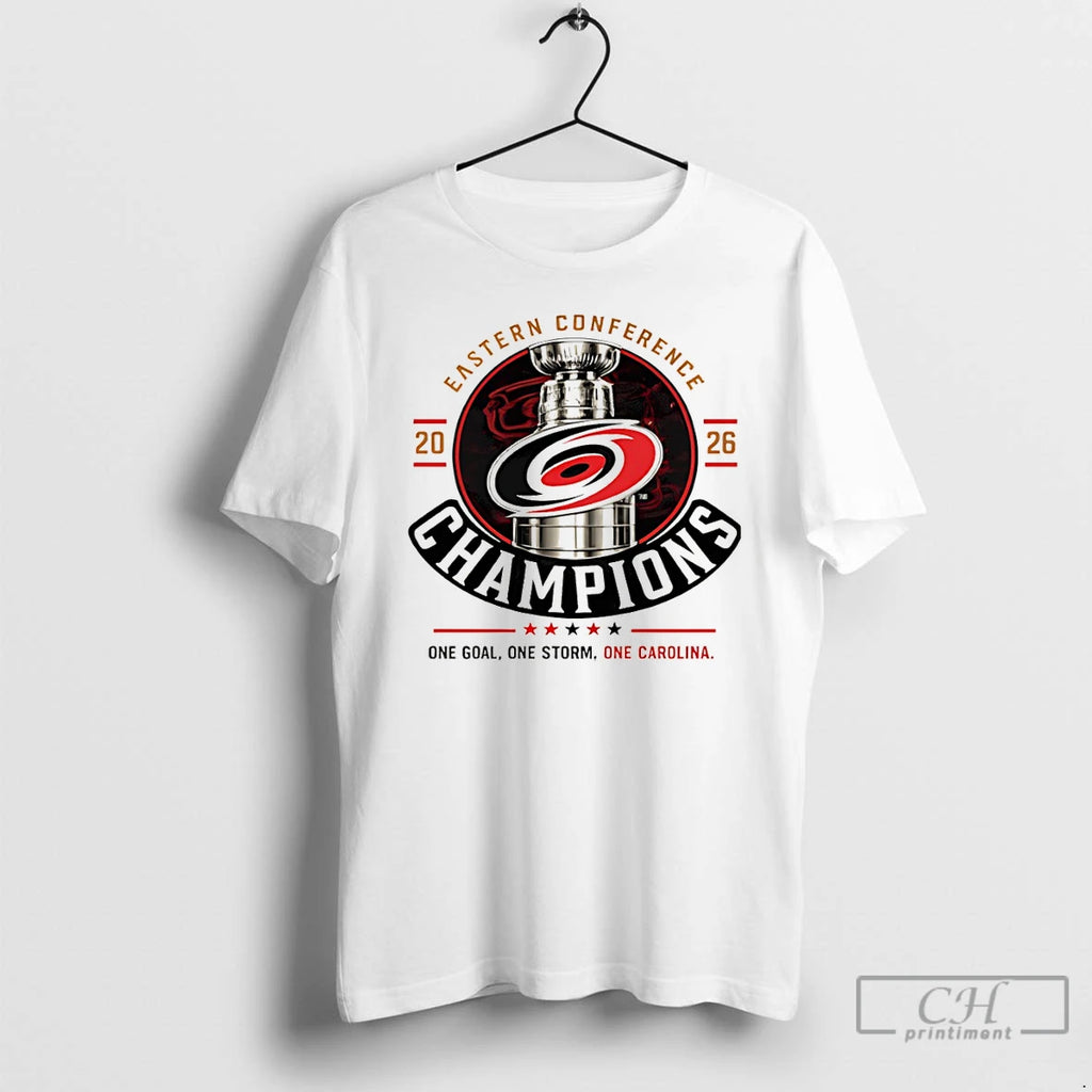 Premium Carolina Hurricanes Stanley Cup Eastern Conference 2026 Champions One Goal