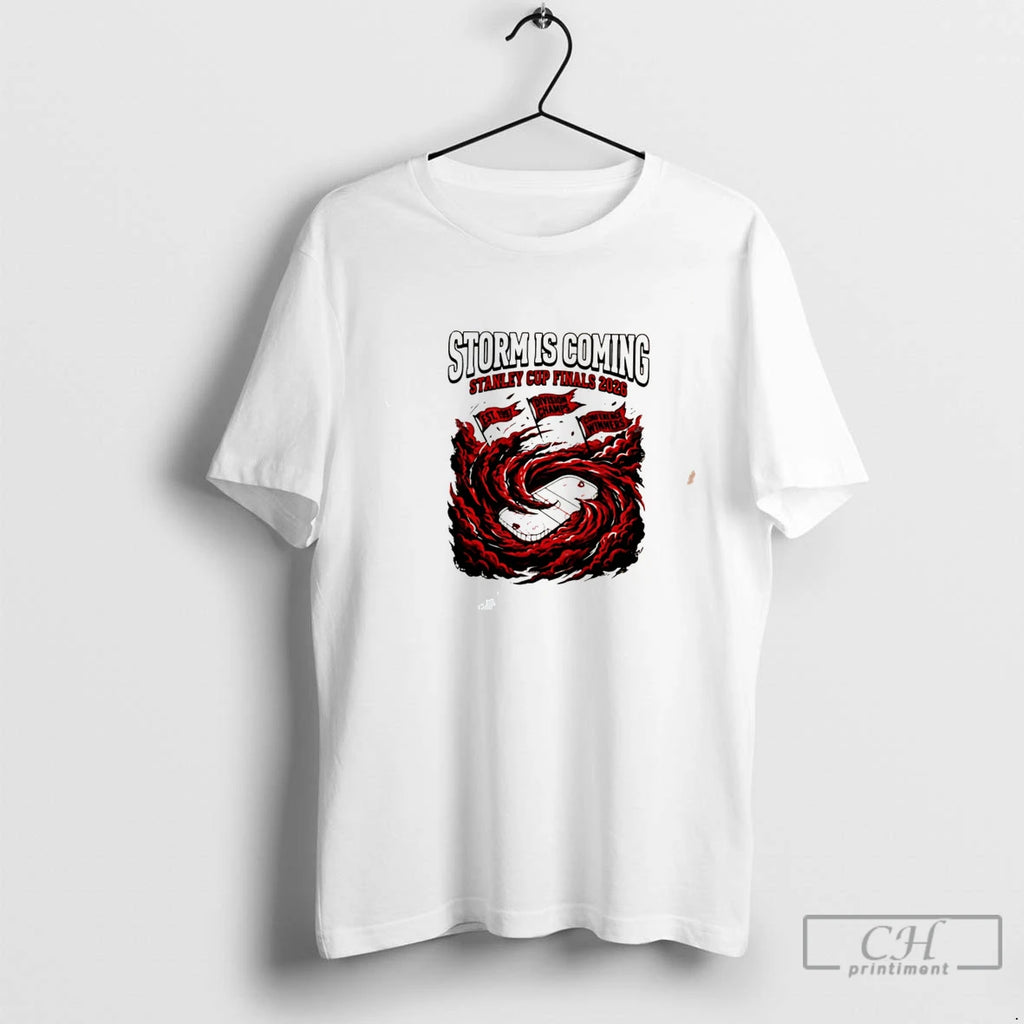 Premium Carolina Hurricanes Stanley Cup Finals 2026 Storm Is Coming Tee