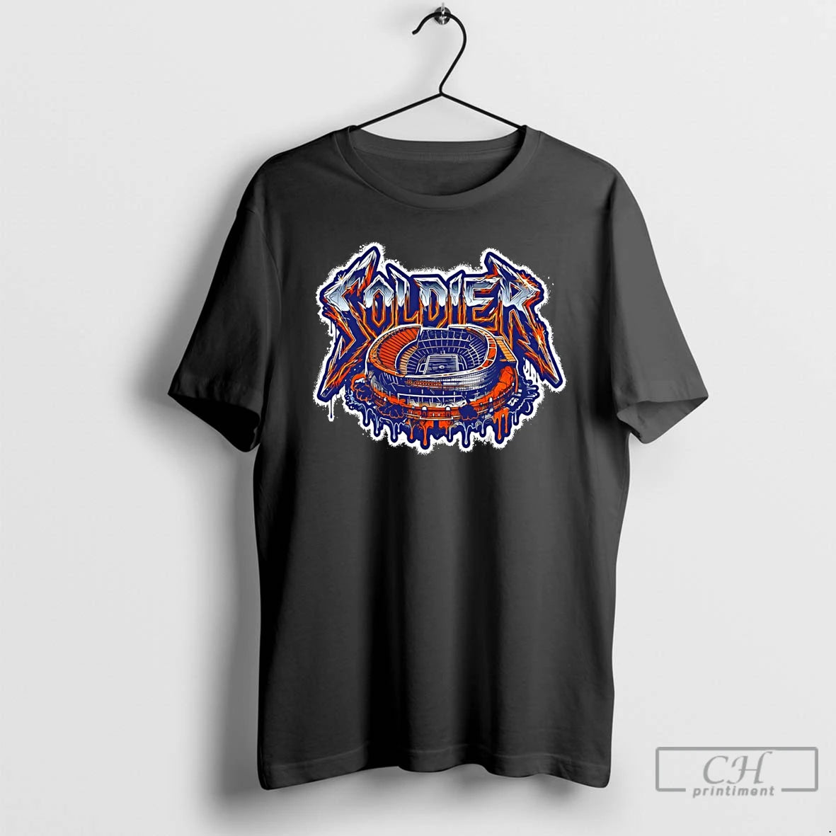 Premium Chicago Bears Stadium Football Field Illustration Soldier Field