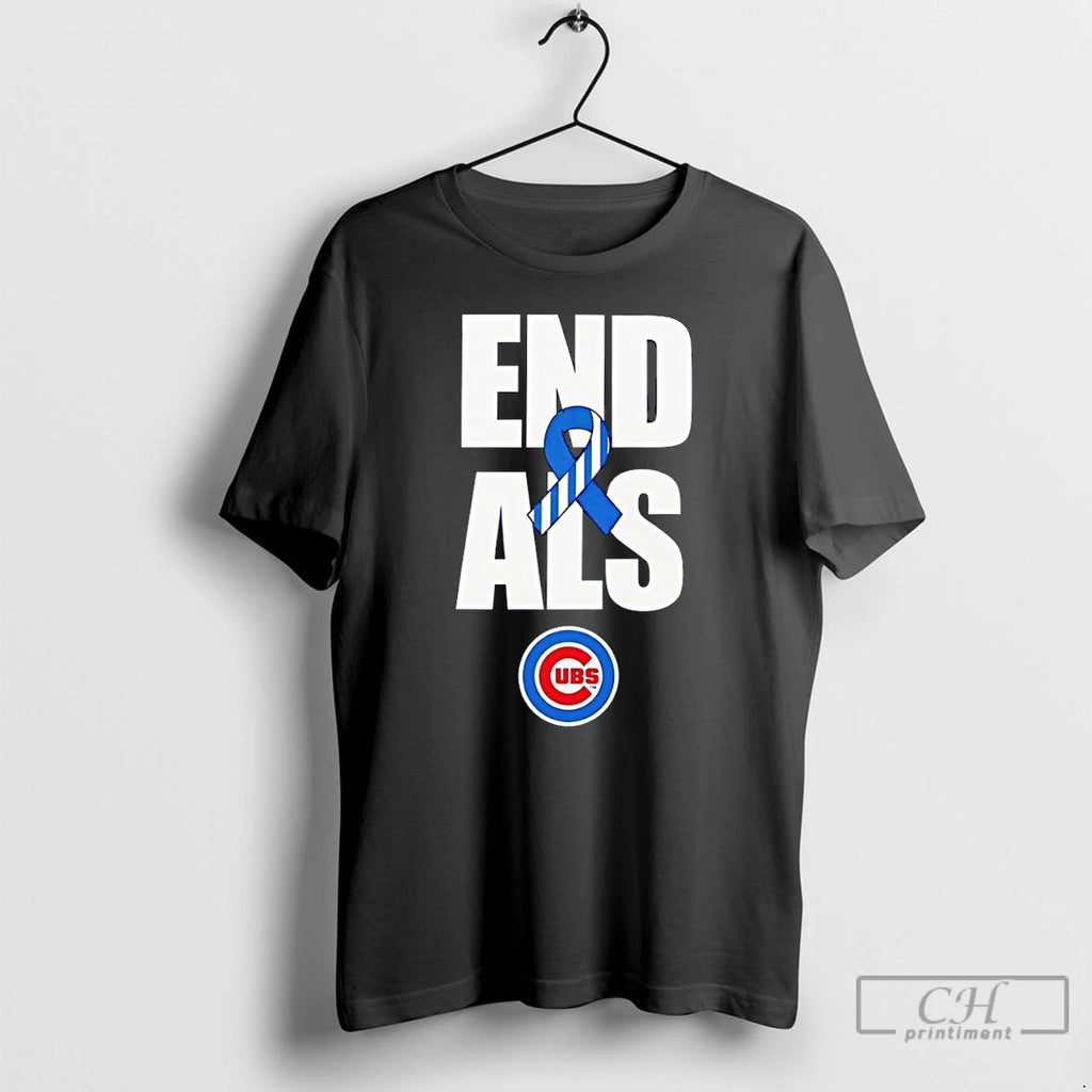 Premium Chicago Cubs Nico Hoerner End Als Awareness