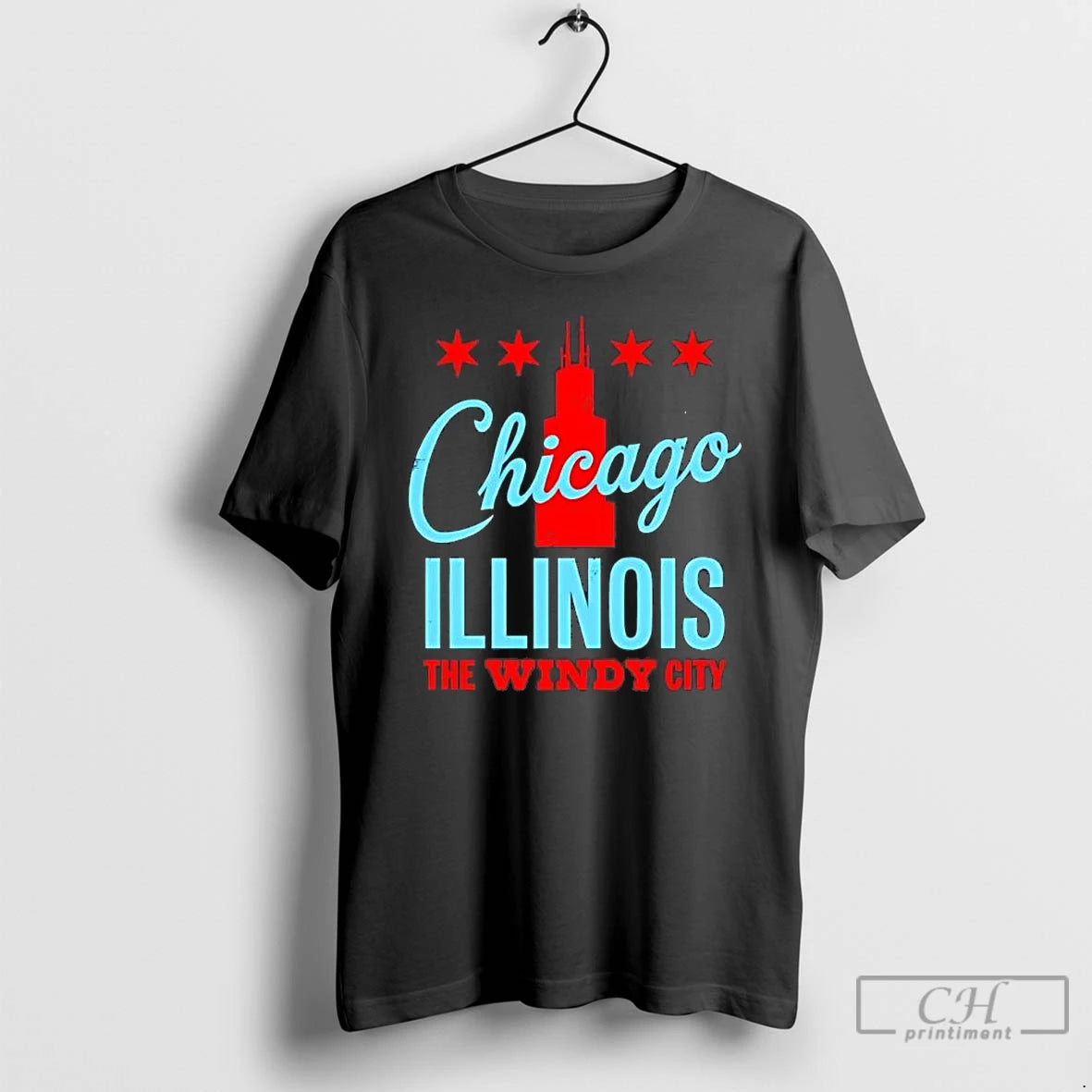Premium Chicago Illinois The Windy City T-Shirts, Hoodie, Sweatshirt | PrintMintTees.com