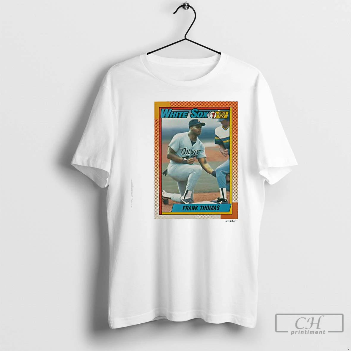 Premium Chicago White Sox Frank Thomas 1990 Topps Baseball Rookie T-Shirts, Hoodie, Sweatshirt | PrintMintTees.com