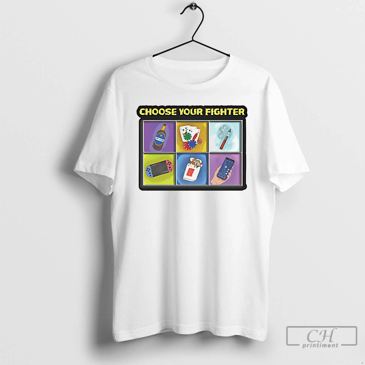 Premium Choose Your Fighter T-Shirts, Hoodie, Sweatshirt | PrintMintTees.com