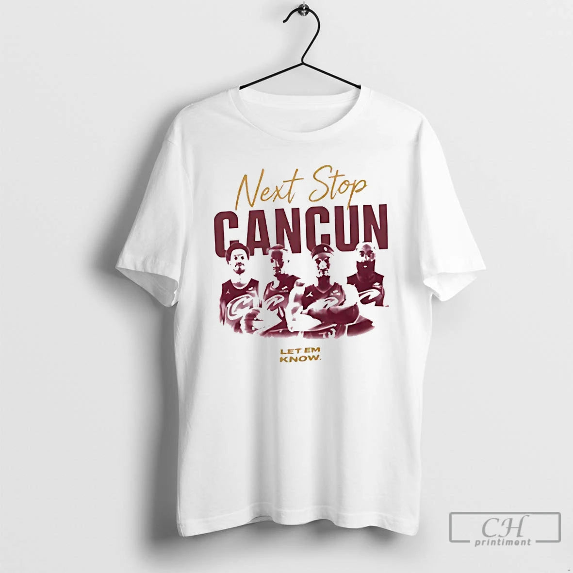 Premium Cleveland Cavaliers Next Stop Cancun Playoffs 2026 Let Em Know