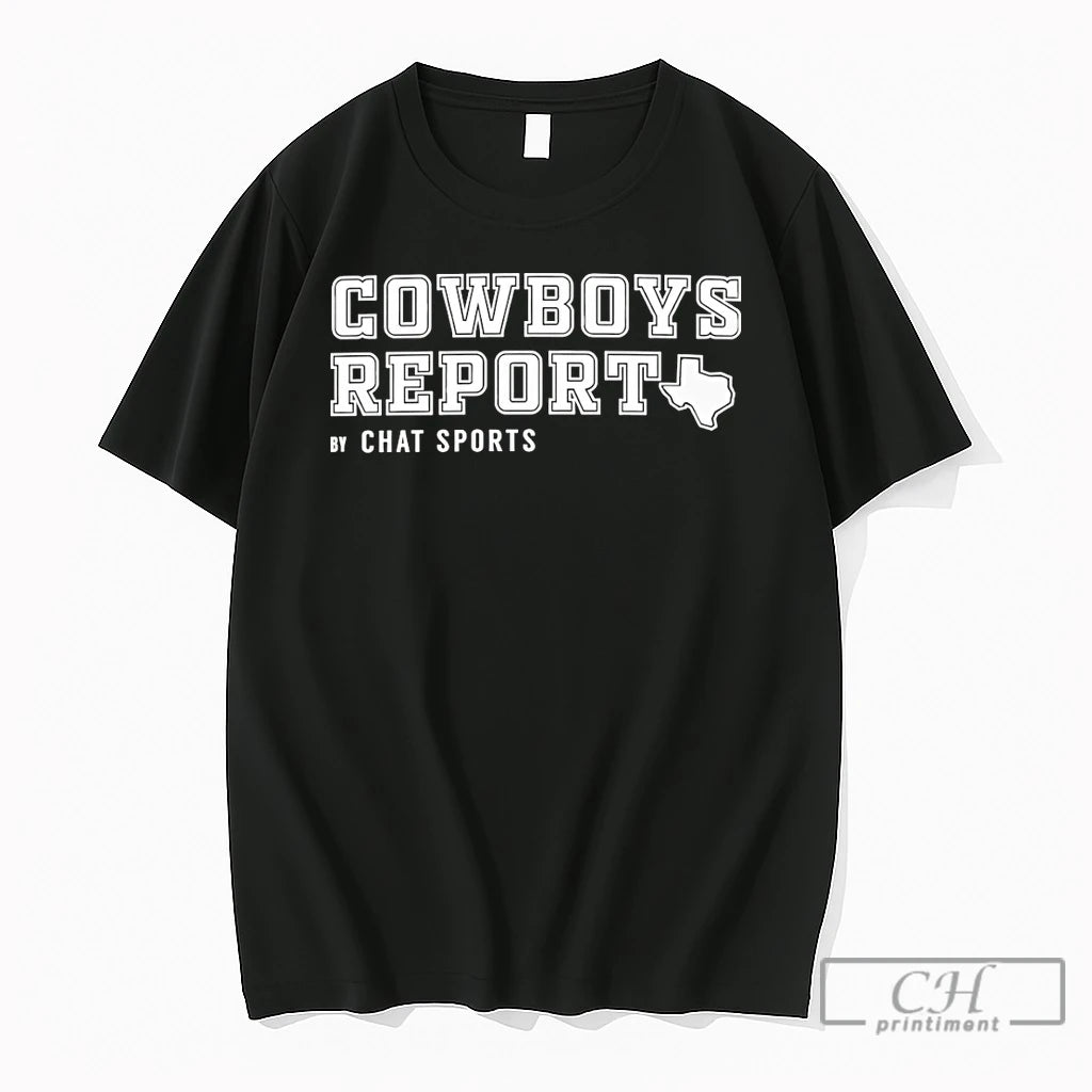 Premium Cowboys Report By Chat Sports Dallas Cowboys Football Texas Map