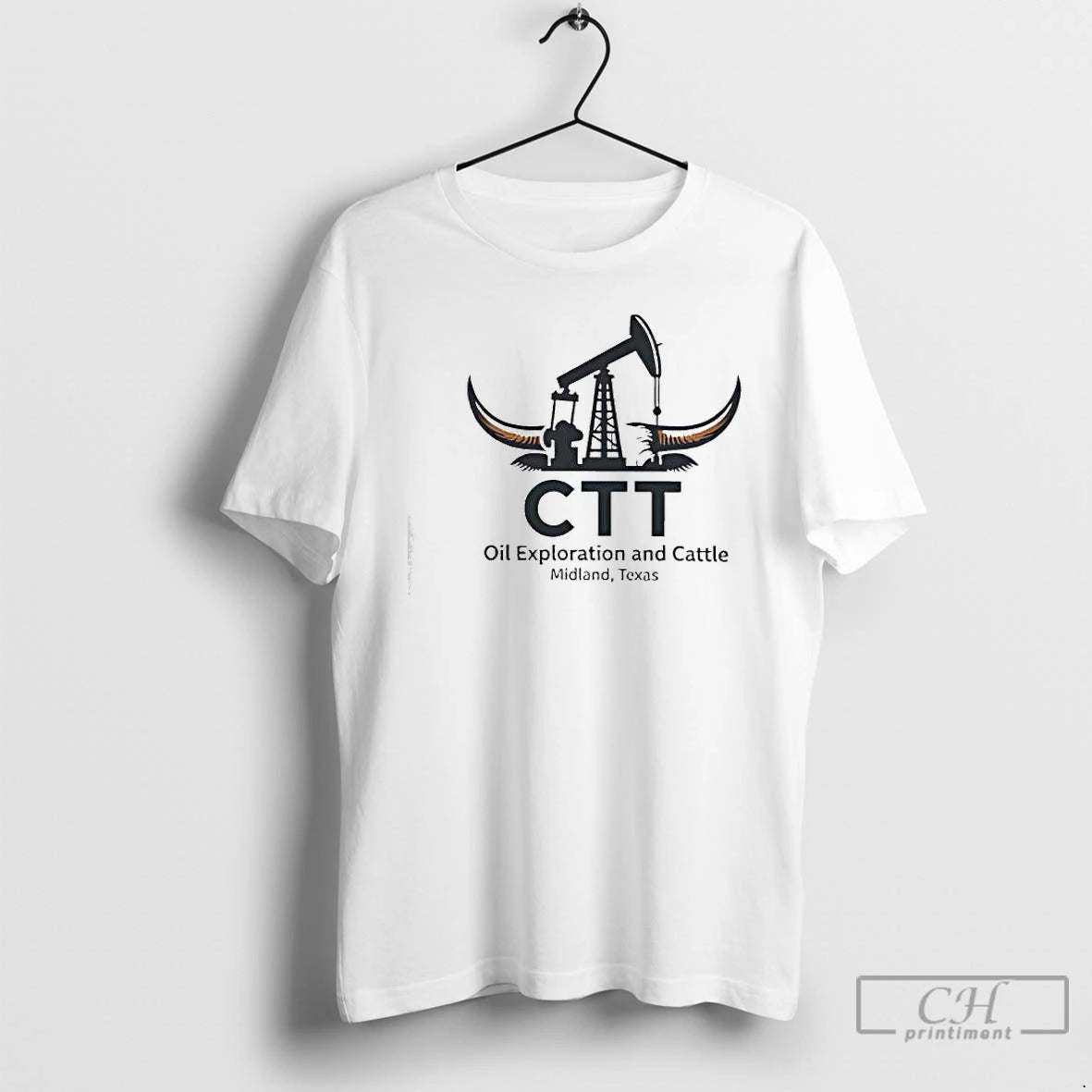 Premium Ctt Oil Exploration And Cattle Midland Texas T-Shirts, Hoodie, Sweatshirt | PrintMintTees.com