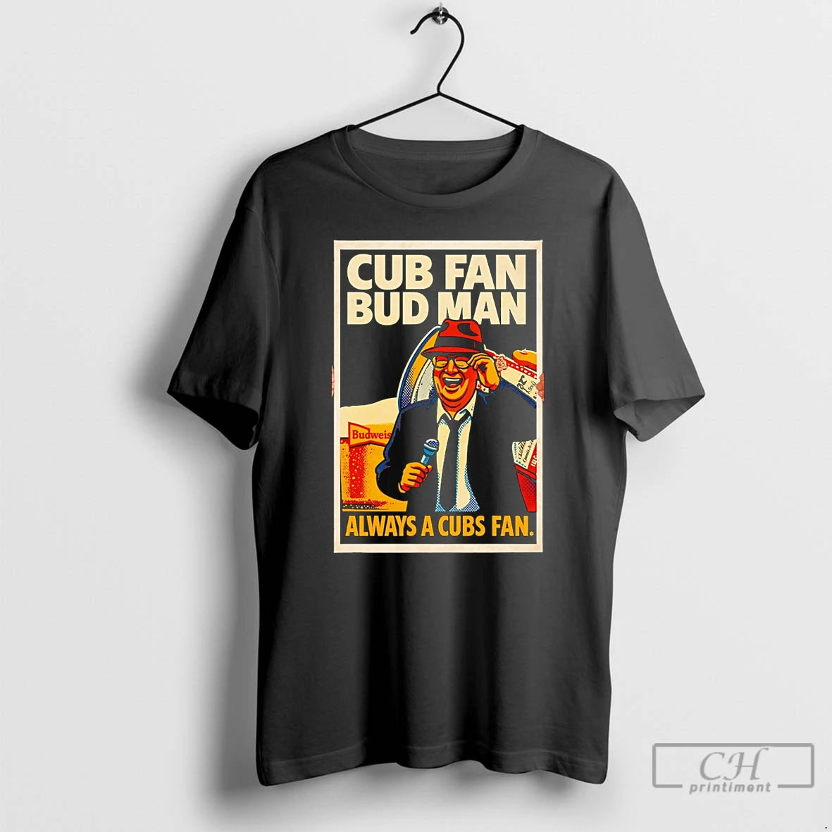 Premium Cub Fan Bub Man Always A Cubs Fan T-Shirts, Hoodie, Sweatshirt | PrintMintTees.com