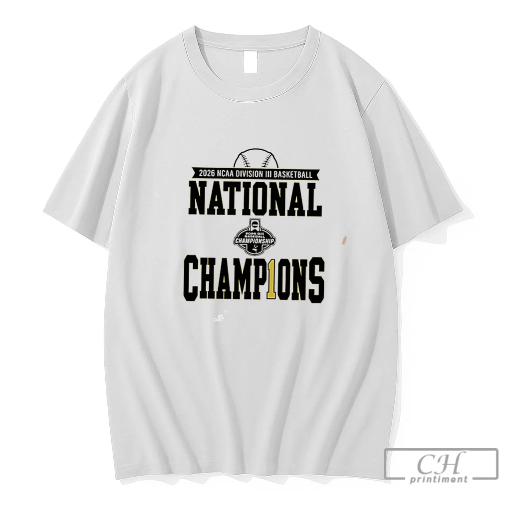 Premium Denison Big Red 2026 Division Iii Baseball National Champions Tee