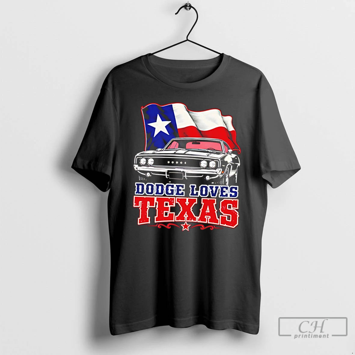 Premium Dodge Loves Texas Ram 2026 Tee