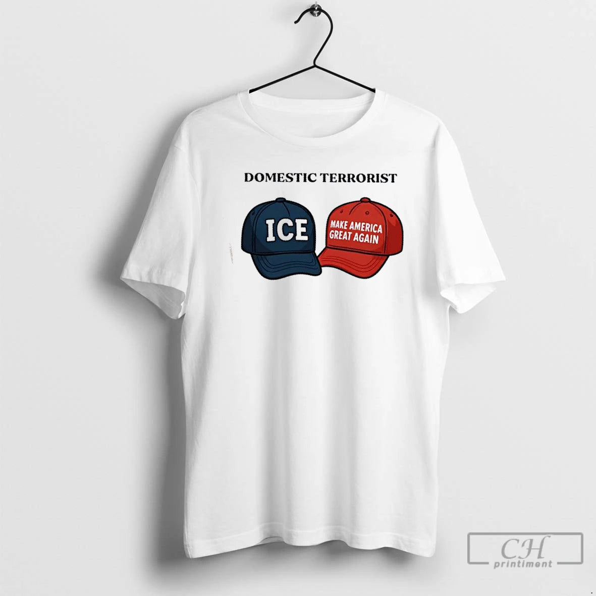 Premium Domestic Terrorist Ice Make America Great Again Hats T-Shirts, Hoodie, Sweatshirt | PrintMintTees.com