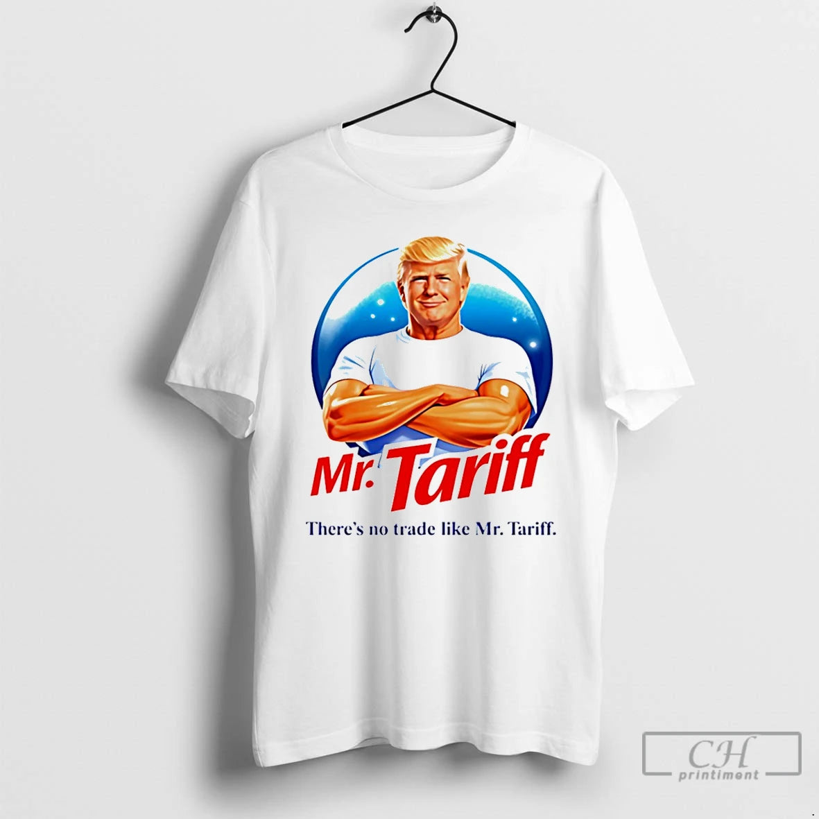 Premium Donald Trump Mr Tariff Theres No Trade Like Mr Tariff T-Shirts, Hoodie, Sweatshirt | PrintMintTees.com