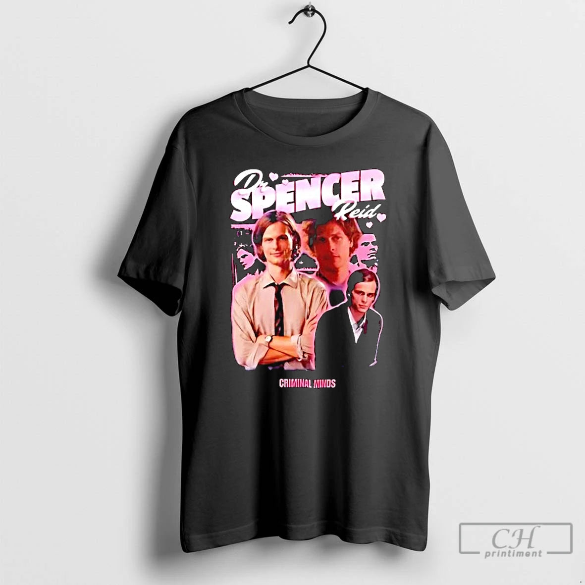Premium Dr Spencer Reid Heart Criminal Minds T-Shirts, Hoodie, Sweatshirt | PrintMintTees.com