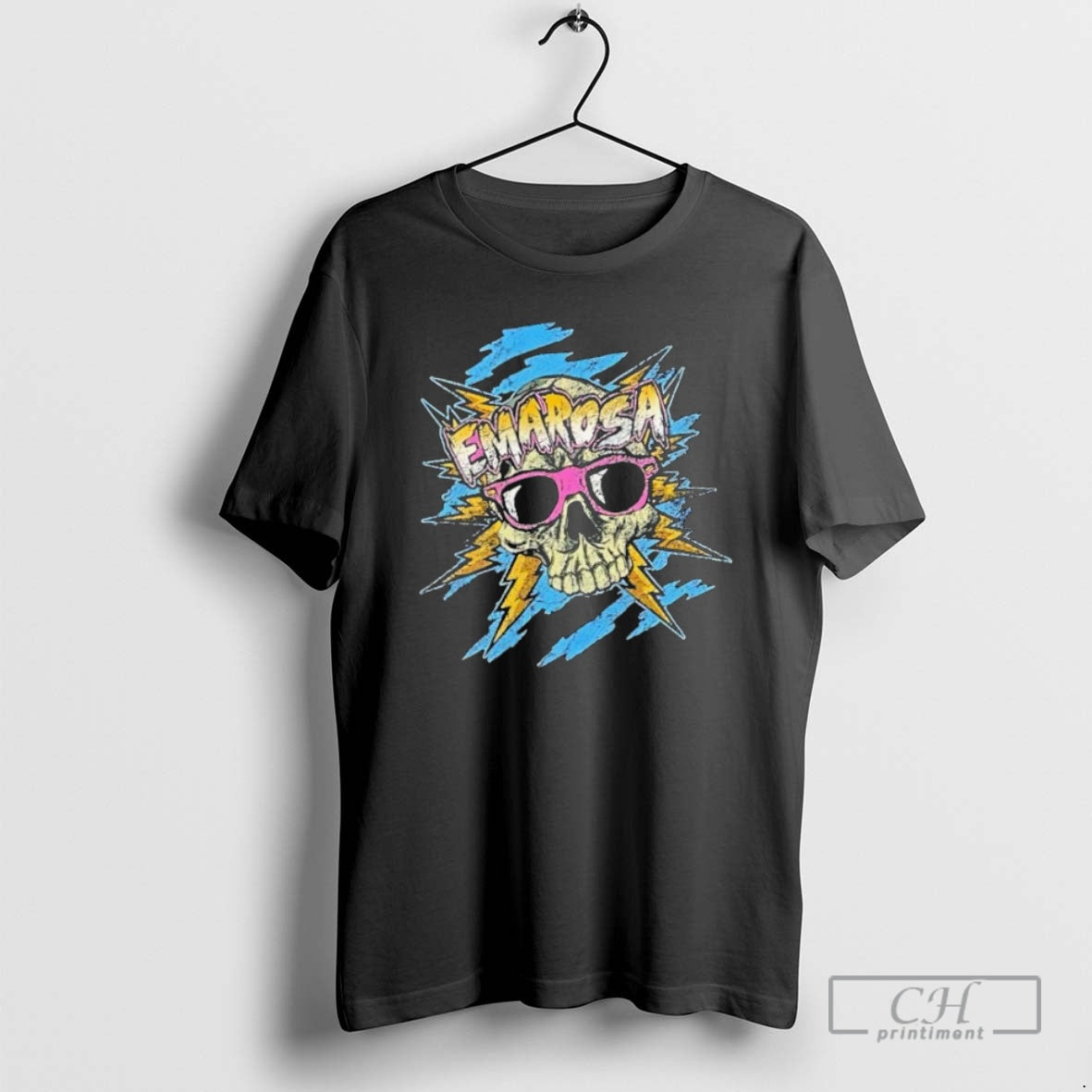 Premium Emarosa Skull Retro Shirt Sweater Hoodie, Sweatshirt | PrintMintTees.com