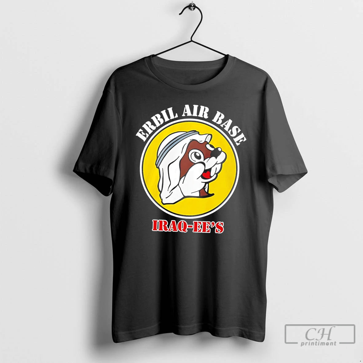 Premium Erbil Air Base Iraq Ees Buc Ees Logo Tee