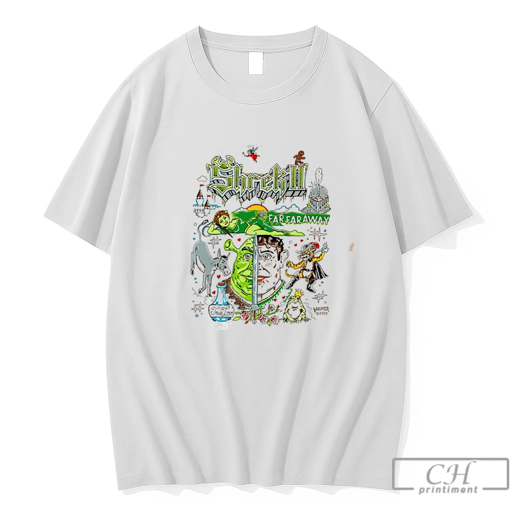 Premium Far Far Away Shrek Ii Paint Tee