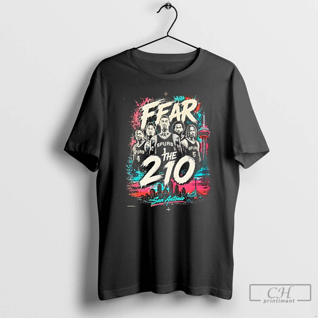 Premium Fear The 210 San Antonio Spurs Basketball Nba Vintage