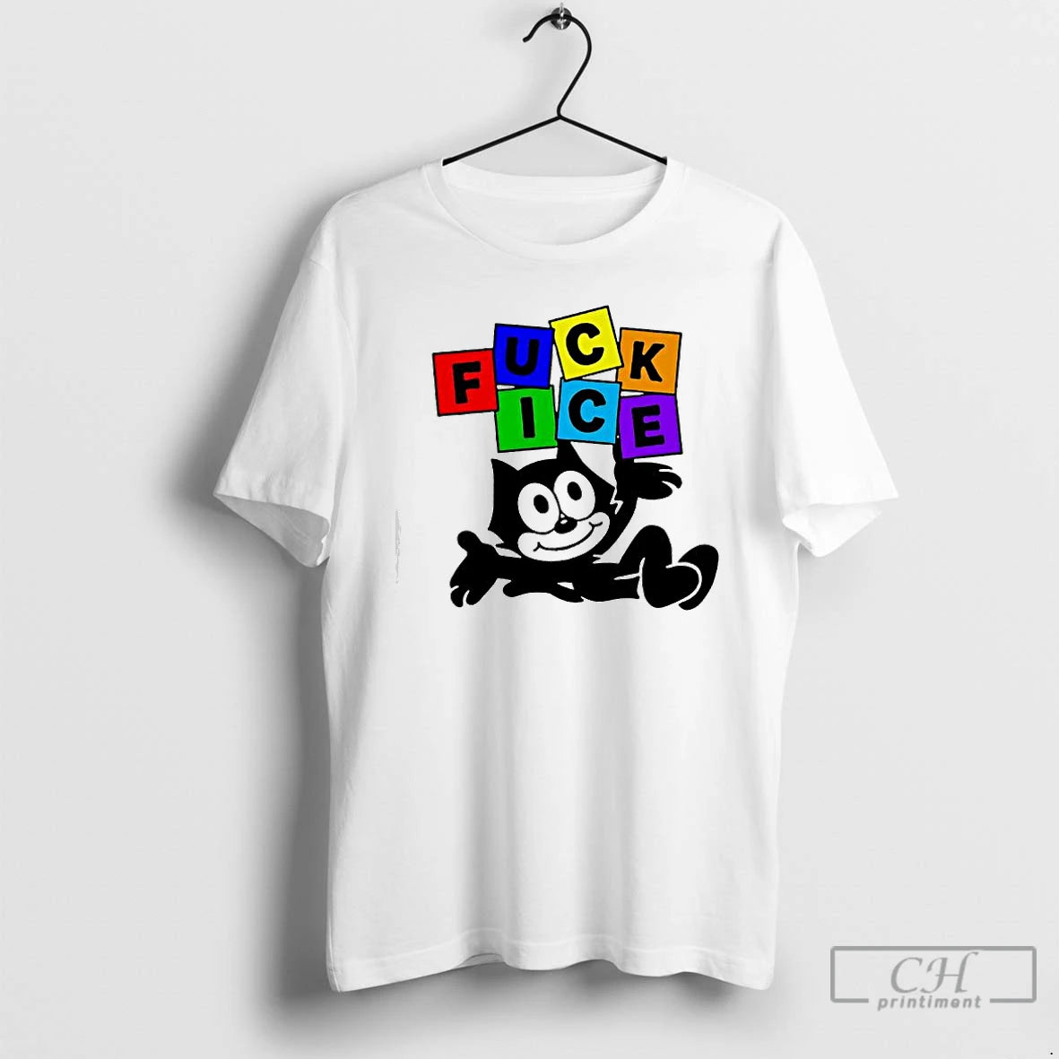 Premium Felix The Cat Fuck Ice T-Shirts, Hoodie, Sweatshirt | PrintMintTees.com