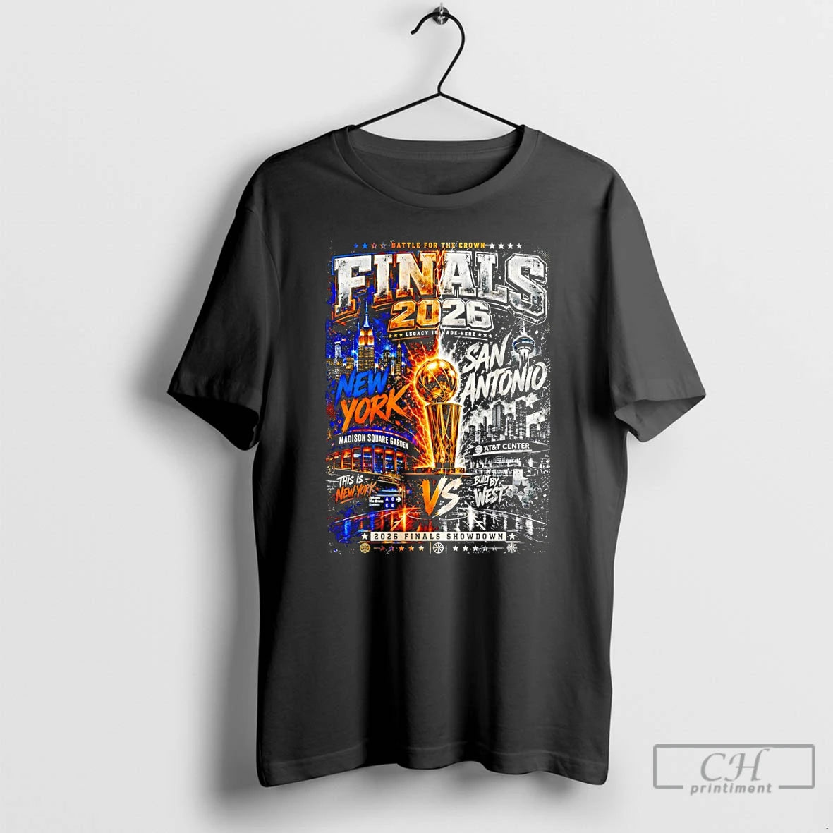 Premium Finals 2026 New York Knicks Vs San Antonio Spurs Championship Showdown T Shirts Sweater