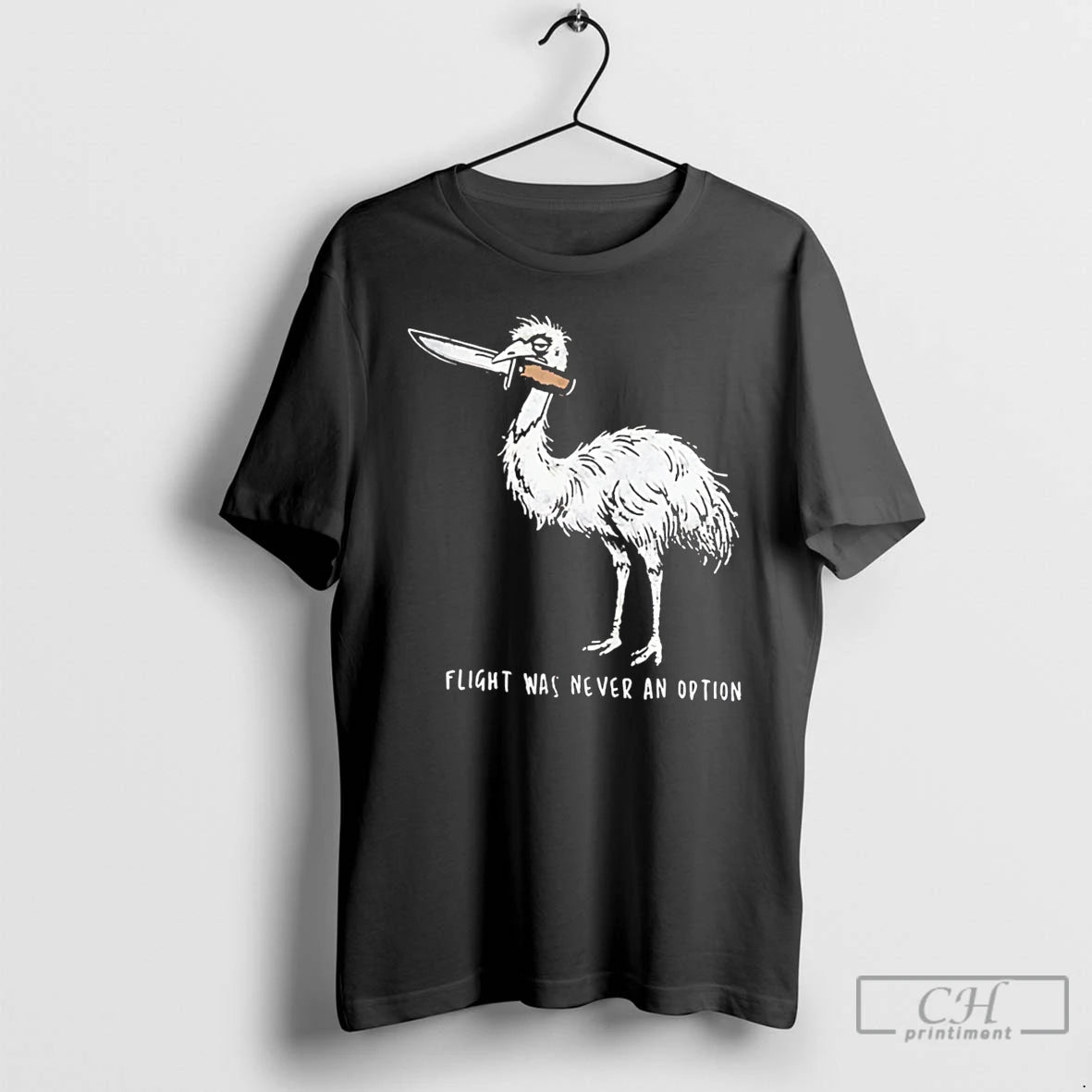 Premium Flight Was Never An Option Meme Tee