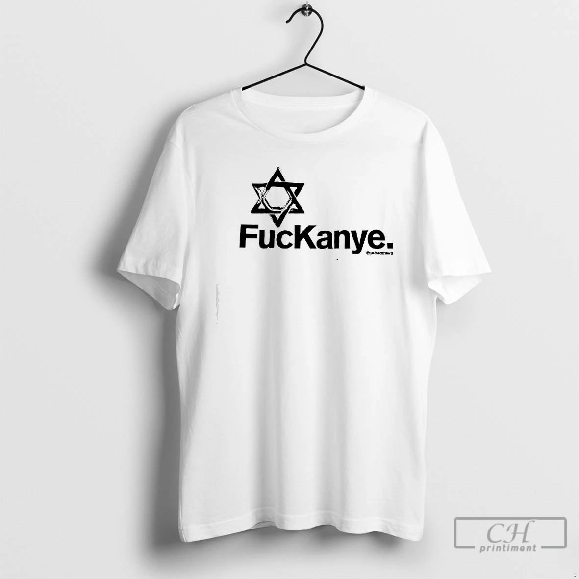 Premium Fuckkanye Star Of David Symbol T-Shirts, Hoodie, Sweatshirt | PrintMintTees.com