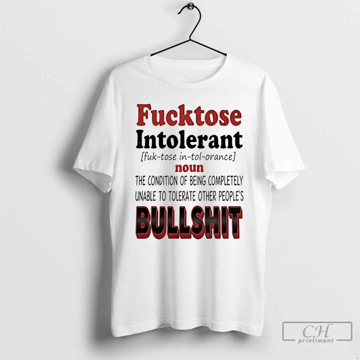 Premium Fucktose Intolerant Condition Completely Unable To Tolerate Other Peoples Bullshit
