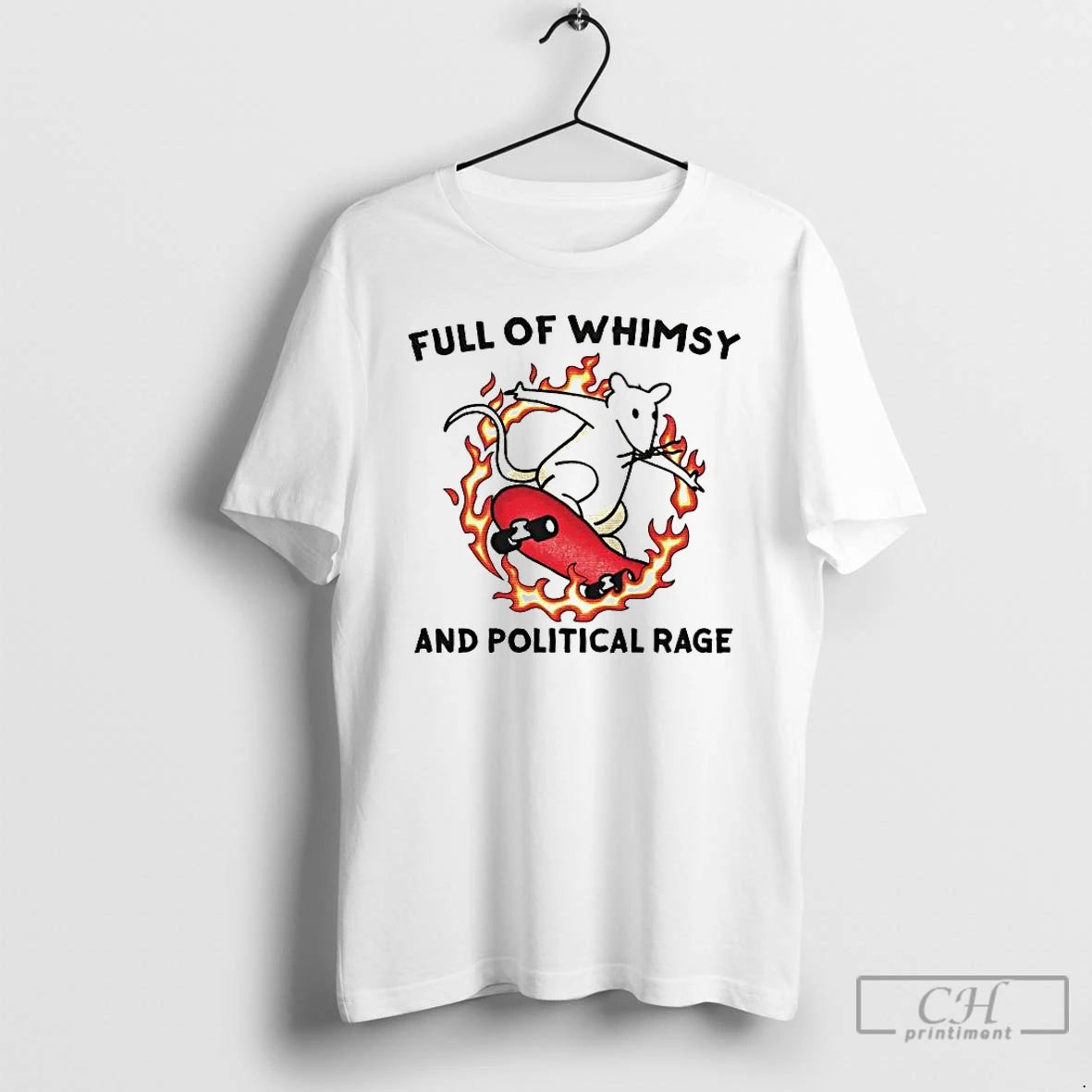 Premium Full Of Whimsy And Political Rage T-Shirts, Hoodie, Sweatshirt | PrintMintTees.com