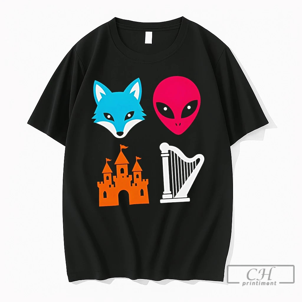 Premium Funny Spurs Fox Alien Castle Harper Basketball Meme