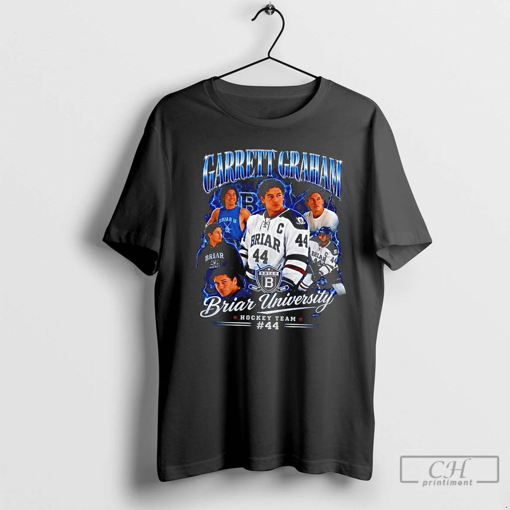 Premium Garrett Graham 44 Briar University Hockey Off Campus Movie Romance Apparel 2026 T Shirts