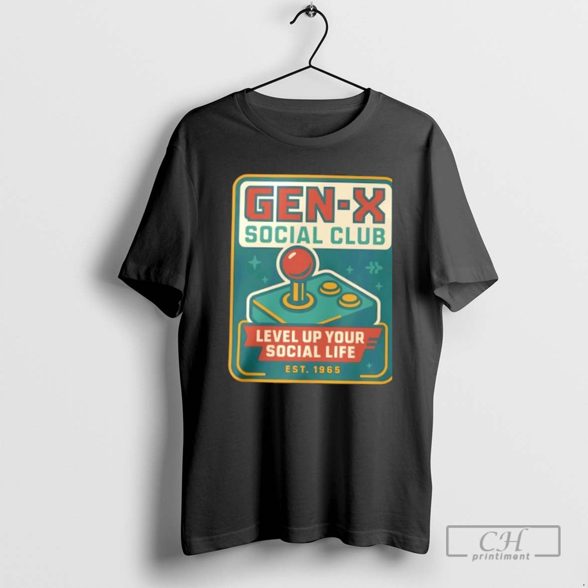 Premium Gen X Social Club Level Up Your Social Life Est 1965 Shirt Sweater Hoodie, Sweatshirt | PrintMintTees.com