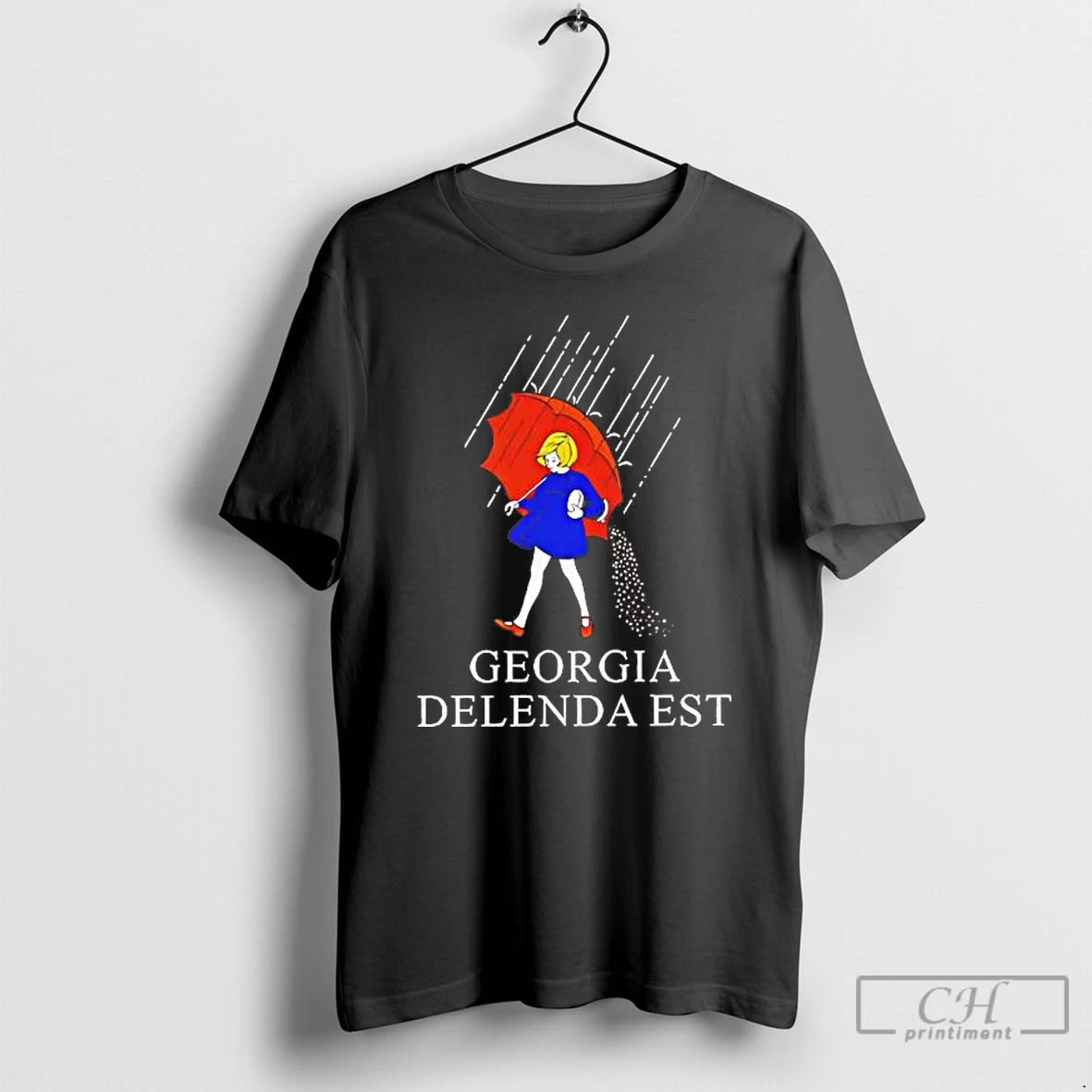 Premium Georgia Delenda Est Salt Girl 2026 T-Shirts, Hoodie, Sweatshirt | PrintMintTees.com