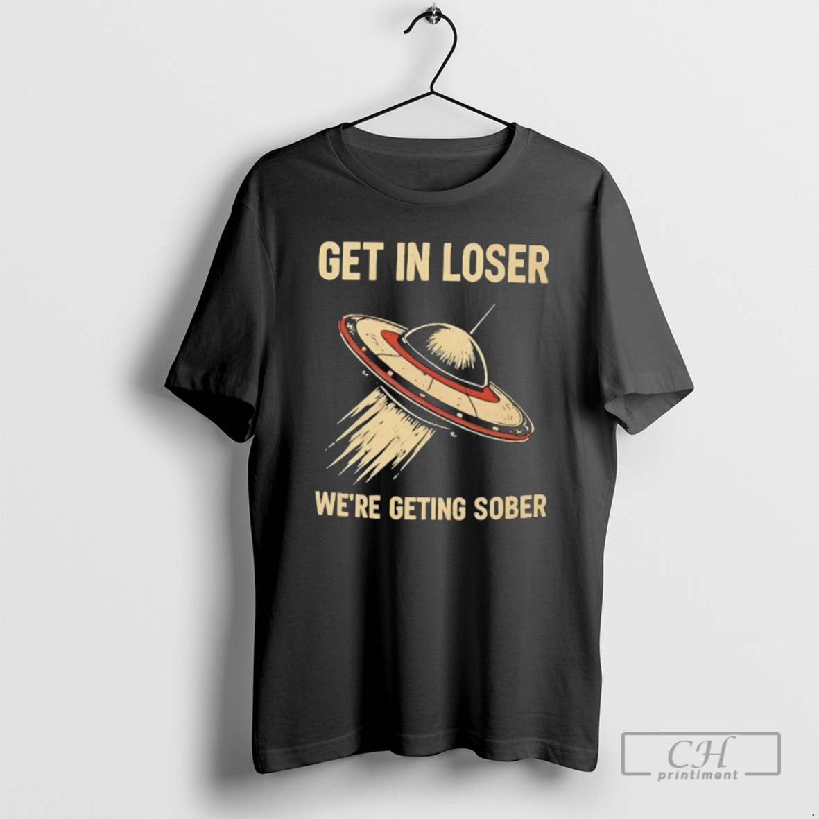 Premium Get In Loser Were Getting Sober Shirt Sweater Hoodie, Sweatshirt | PrintMintTees.com