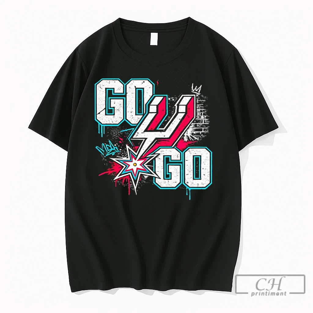 Premium Go Spurs Go San Antonio Spurs Basketball Game Day 2026 Graffiti T Shirts Sweater