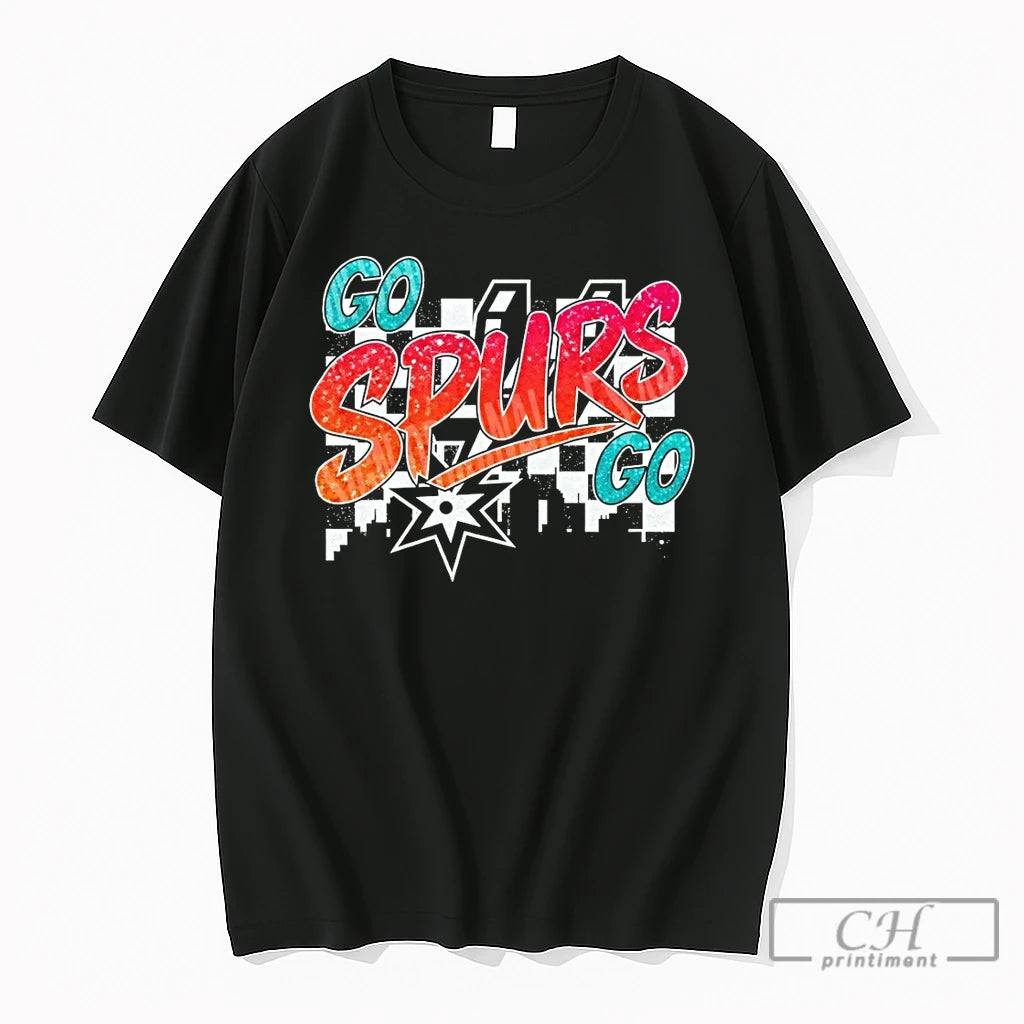 Premium Go Spurs Go San Antonio Spurs Basketball Glitter Nba 2026 Vintage T Shirts Sweater
