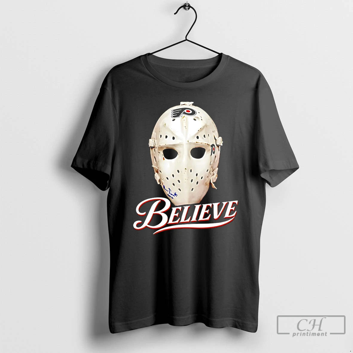 Premium Goalie Mask 3 8 Believe Philadelphia Flyers Hockey 2026