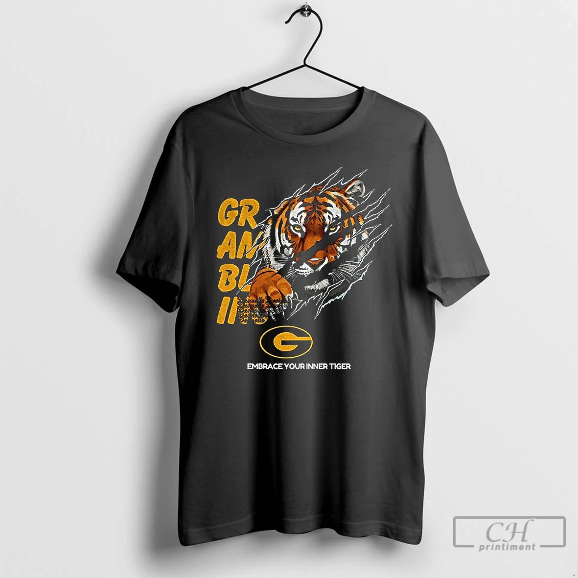Premium Grambling State Tigers Mascot Ftba Embrace Your Inner Tiger Png T-Shirts, Hoodie, Sweatshirt | PrintMintTees.com
