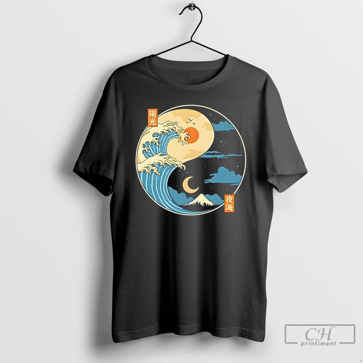 Premium Great Wave Off Kanagawa And Mount Fuji The Balance Wave