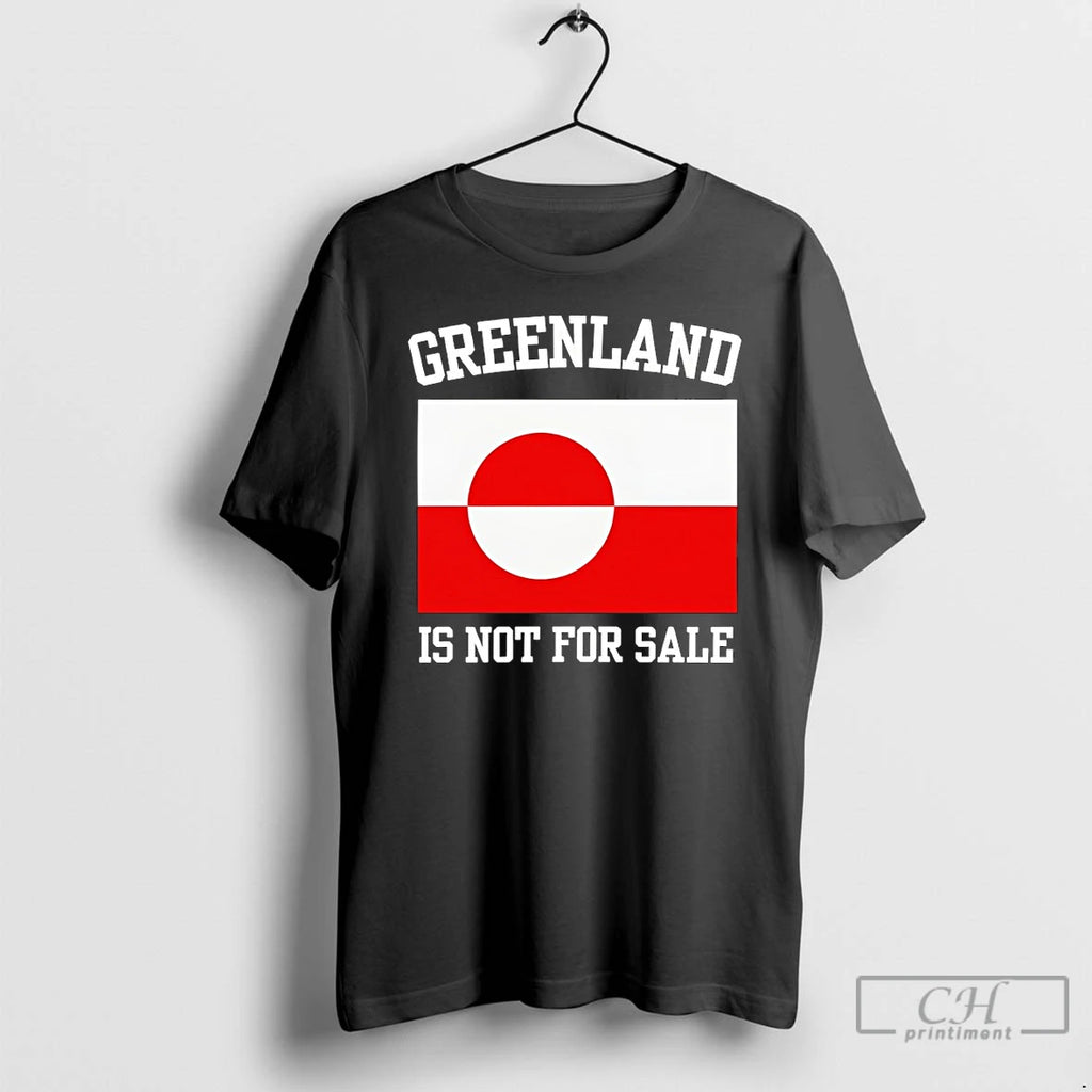 Premium Greenland Is Not For Sale Political T-Shirts, Hoodie, Sweatshirt | PrintMintTees.com