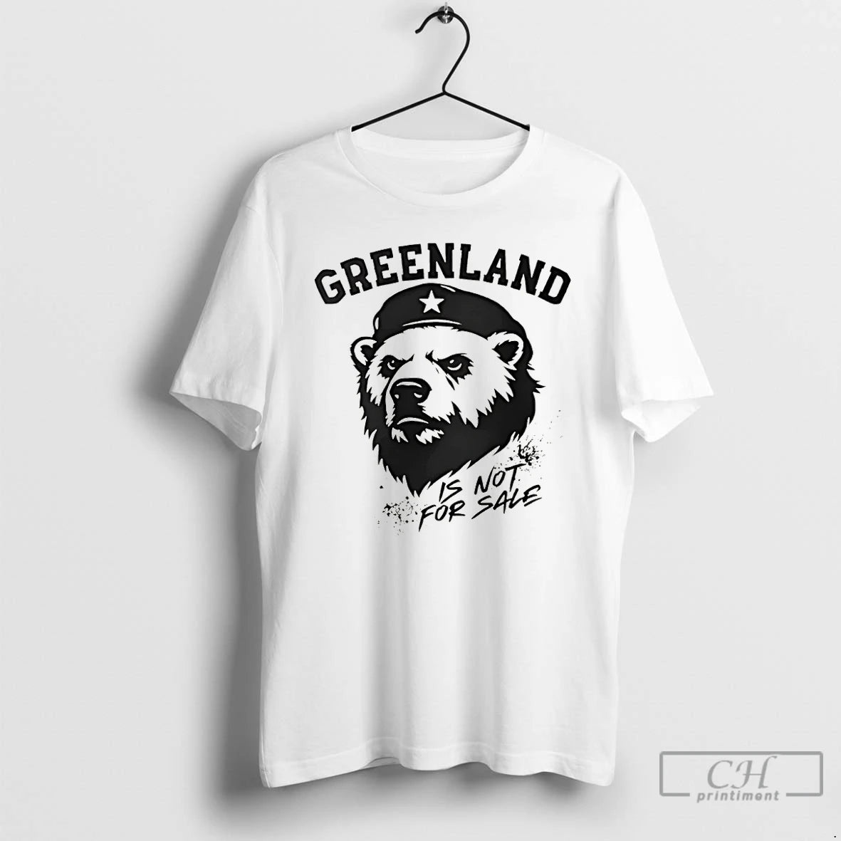 Premium Greenland Is Not For Sale White Bear Political T-Shirts, Hoodie, Sweatshirt | PrintMintTees.com