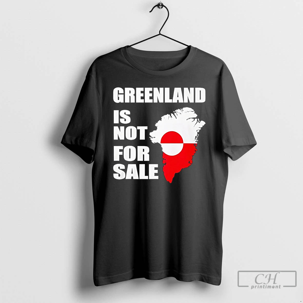 Premium Greenland Is Not For Sale Map Flags T-Shirts, Hoodie, Sweatshirt | PrintMintTees.com