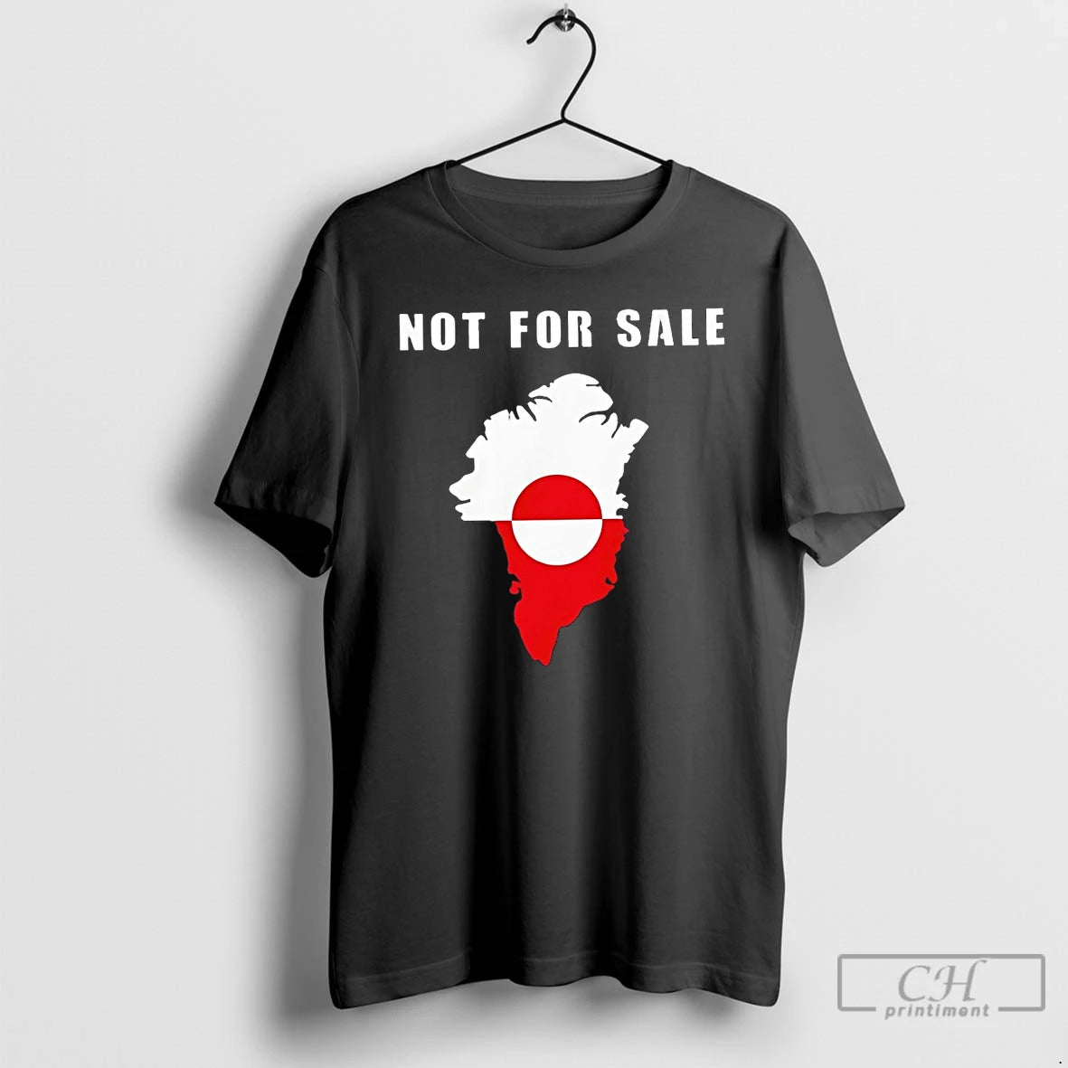 Premium Greenland Is Not For Sale Flag T-Shirts, Hoodie, Sweatshirt | PrintMintTees.com