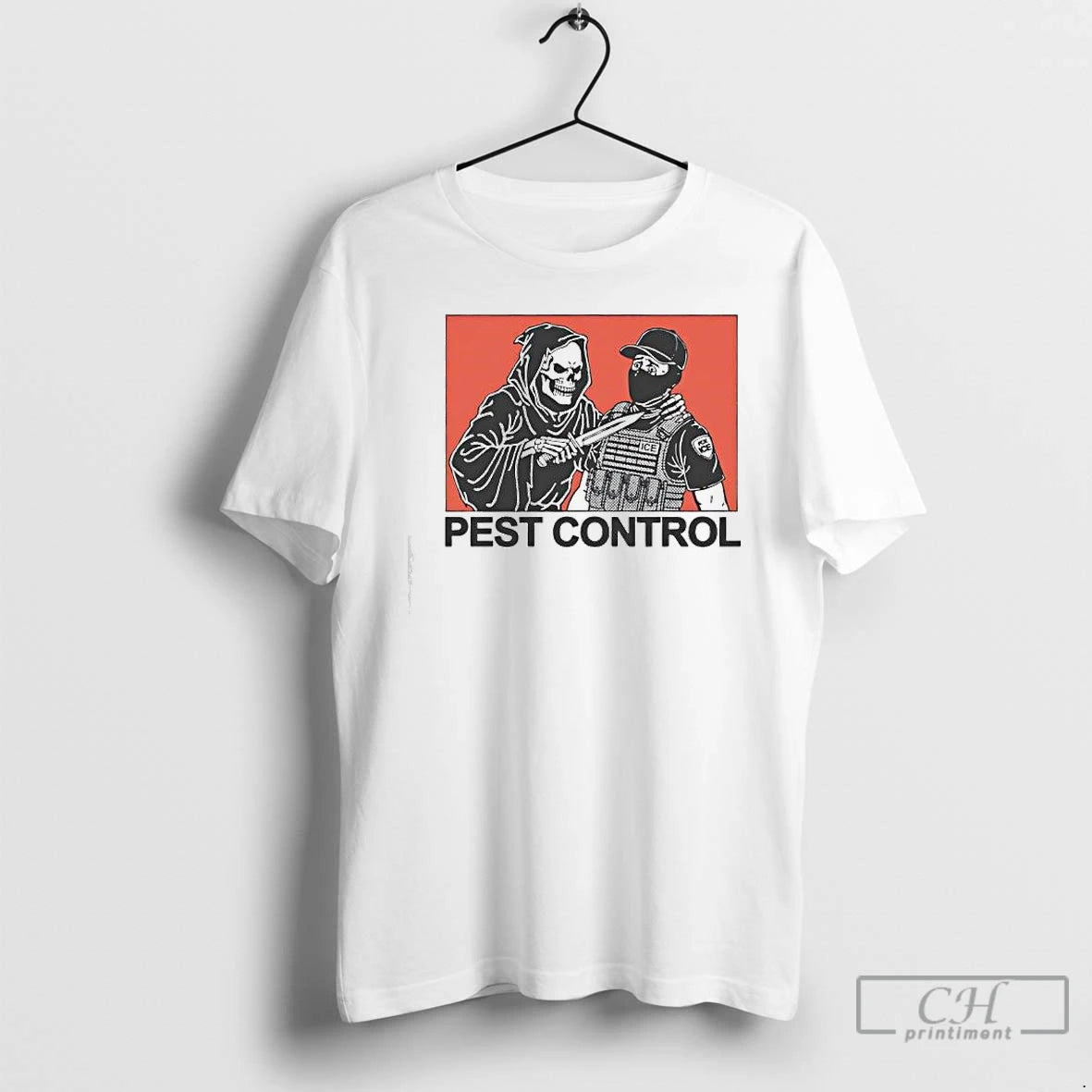 Premium Grim Reaper Ice Pest Control Graphic T-Shirts, Hoodie, Sweatshirt | PrintMintTees.com